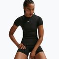 Damen-Trainingsshirt Nike One Fitted black/white 4