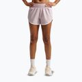 Damen Trainingsshorts Nike One Woven Brief-Lined platinum violet/sail