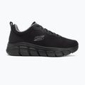 Herren Skechers Bobs Sport B Flex Icy Edge schwarz Schuhe 2