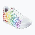 Damenschuhe SKECHERS Uno Full Of Love white