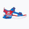 SKECHERS Creature Splash blau/rot Kindersandalen 8