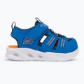 SKECHERS S-Lights Sola Glow blau/limette Kindersandalen 2