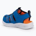 SKECHERS S-Lights Sola Glow blau/limette Kindersandalen 3