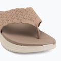 Damen-Pantoletten SKECHERS Ultra Flex 3.0 Rhythm Waves brown 7
