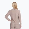 Damenpullover SKECHERS GO Luxe Rib Everyday Full Zip taupe/brown 2