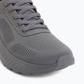 Herrenschuhe SKECHERS Bobs Squad Chaos Solid Step gray 7