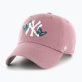 47 Marke MLB New York Yankees Icon Alt Kappe CLEAN UP mauve