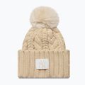 Damen Wintermütze New Era Cable Wide New York Yankees stone