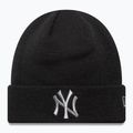 Wintermütze New Era Metallic New York Yankees schwarz