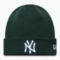 Wintermütze New Era League Essential New York Yankees dunkelgrün/weiß