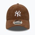 New Era Cord 9Forty Mcrown New York Yankees baseball cap dark auburn/dark autumn 2