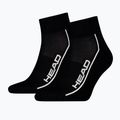 Socken HEAD Tennis 2P Performance Quarter 2 pairs black