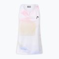 Damen-Tennis-T-Shirt HEAD Agility Tank Top apricot/print vision