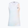 Damen-Tennis-T-Shirt HEAD Agility Tank Top apricot/print vision