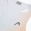 Damen-Tennis-T-Shirt HEAD Agility Tank Top apricot/print vision 3