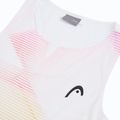Damen-Tennis-T-Shirt HEAD Agility Tank Top light blue/print vision 3