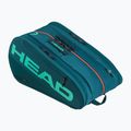 Padel-Tasche HEAD Tour Padel Bag L 40 l green/orange 2