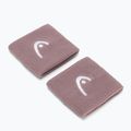 Handgelenkbänder HEAD Wristband 2.5" 2 Stk. dirty lilac 2