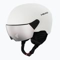 Kinder-Skihelm HEAD Yuki Visor Jr marshmallow/silver/red