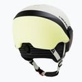 Kinder-Skihelm HEAD Yuki Visor Jr lime swirl/silver/red 2