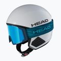 Skibrille HEAD Neves Pro 5k Race blue/petrol/blue/chrome/orange 2