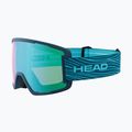 Skibrille HEAD Contex green/petrol