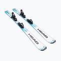 Kinder-Alpinski mit Bindung HEAD Supershape JRS + Jrs 7.5 GW CA white/blue 2