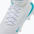 Herren-Fußballschuhe Nike Phantom 6 High Academy FG/MG white/white/dusty cactus 7