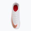 Kinder-Fußballschuhe Nike Jr. Mercurial Superfly 11 Club white/bright crimson/blur 5