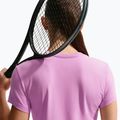 Damen-Tennisshirt Nike Court Heritage light magenta/pink foam 5