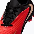 Kinder-Fußballschuhe Nike Jr. Phantom 6 Low Club bright crimson/bright crimson/black 5