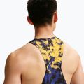 Herren-Laufshirt Nike AeroSwift Dri-Fit ADV Singlet citron pulse/lapis/bright crimson 5