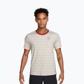 Herren-Shirt Nike Court Advantage light bone/tough red/black