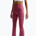 Damen-Trainingsleggings Nike One pink smoke/white 3