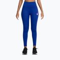 Damenleggings Nike Tempo Swoosh Run old royal/pink rise