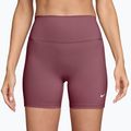Damen Trainingsshorts Nike One pink smoke/white