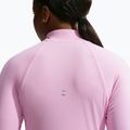 Laufpullover für Damen Nike Tempo Dri-Fit 1/4 Zip pink rise 5