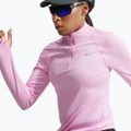 Laufpullover für Damen Nike Tempo Dri-Fit 1/4 Zip pink rise 6