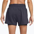 Damen-Shorts Nike One Dri-Fit High-Waisted 3" 2In1 gridiron/white 2