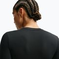 Damen-Trainingslangarmshirt Nike One Fitted black/white 5