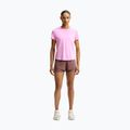 Damen-Trainingsshirt Nike One Classic pink rise/white 2