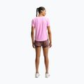 Damen-Trainingsshirt Nike One Classic pink rise/white 3