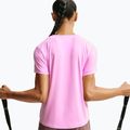 Damen-Trainingsshirt Nike One Classic pink rise/white 6