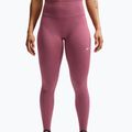Damenleggings Nike One Seamless Front pink smoke/white 3