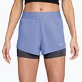 Damen-Laufshorts Nike Swift Mid-Rise 2in1 aluminum/royal tint