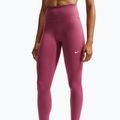 Damenleggings Nike One pink smoke/white 4