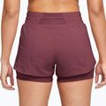 Damen Trainingsshorts Nike One pink smoke/white 2
