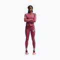 Damenleggings Nike Tempo Swoosh Run pink smoke/white 2
