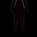 Damenleggings Nike Tempo Swoosh Run pink smoke/white 7