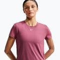 Damen-Trainingsshirt Nike One Classic pink smoke/white 4